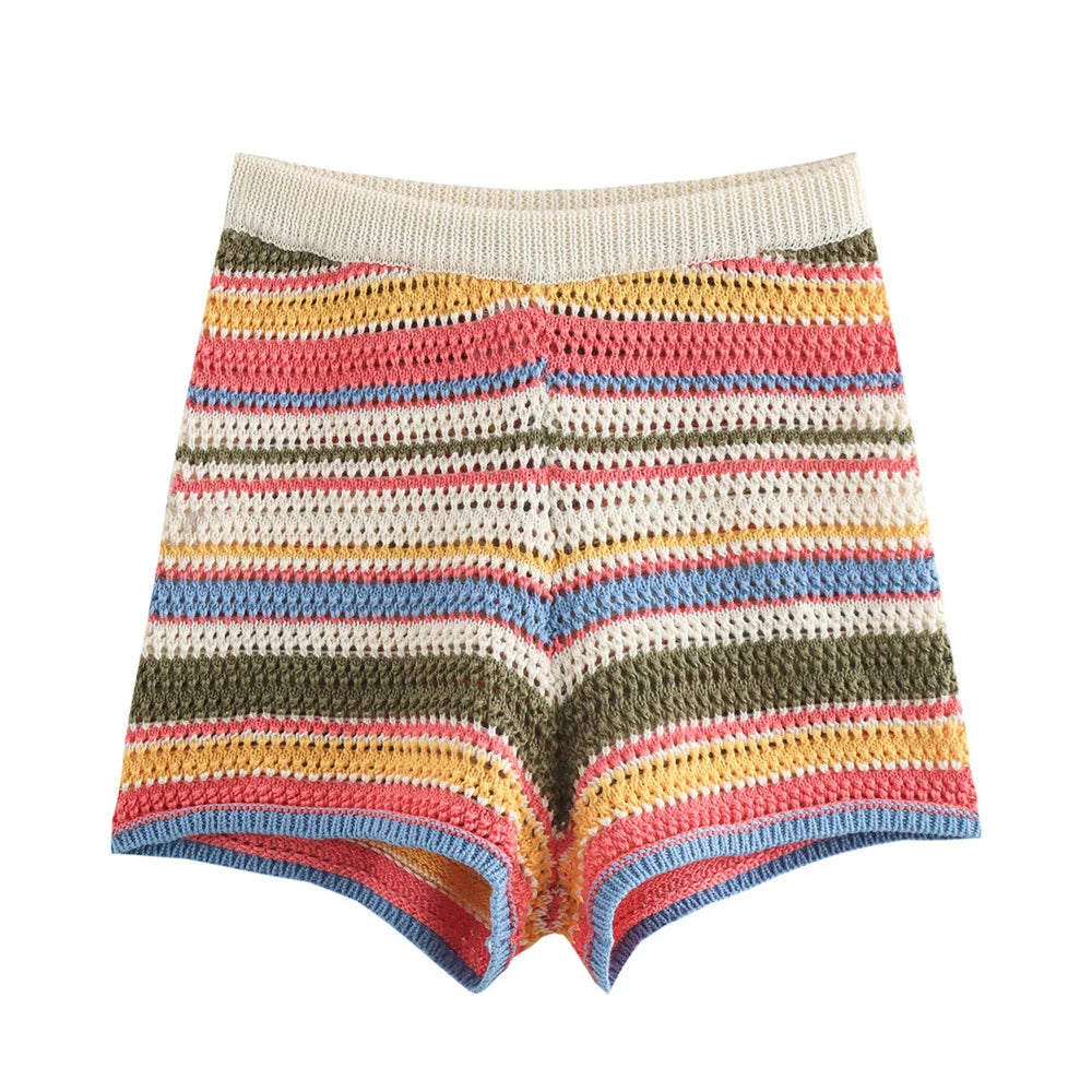 Sunset Stripes Crochet Set