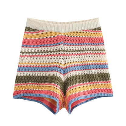 Sunset Stripes Crochet Set