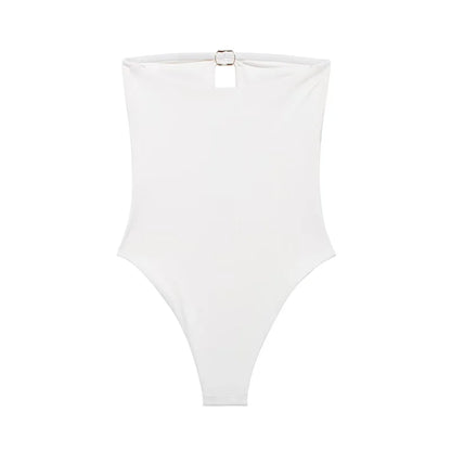 Gold Button Bodysuit